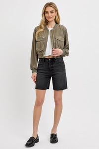 Dani RISEN Bomber (Army Green) Jacket