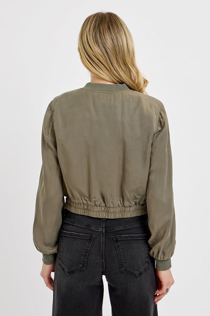 Dani RISEN Bomber (Army Green) Jacket