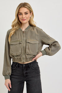 Dani RISEN Bomber (Army Green) Jacket