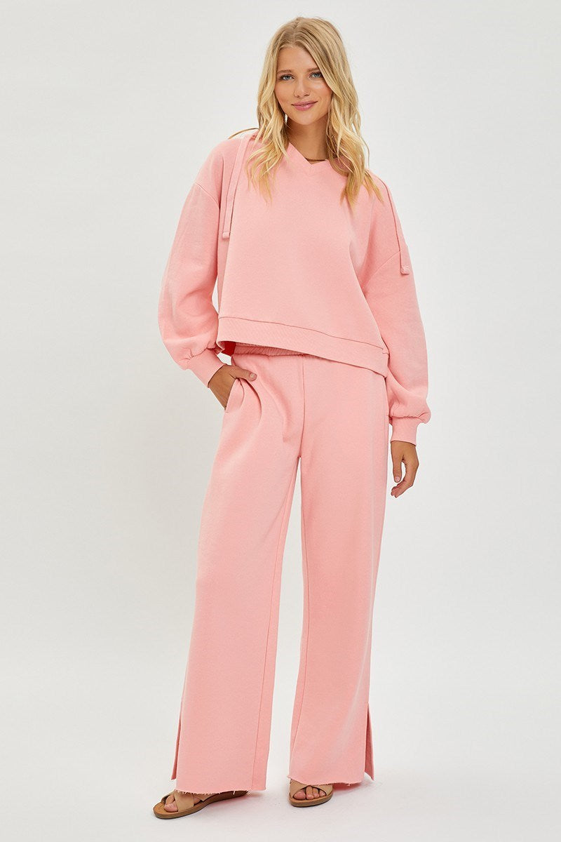 Ayva Oversized Blush Pink RISEN Hoodie
