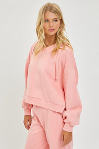 Ayva Oversized Blush Pink RISEN Hoodie