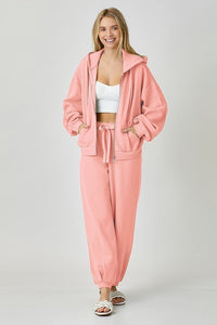 Ayva Slouchy Jogger Blush Pink RISEN Pants
