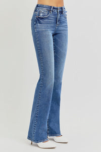 Nikki Tummy Control High Rise Straight-Leg RISEN Jeans