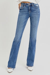 Nikki Tummy Control High Rise Straight-Leg RISEN Jeans