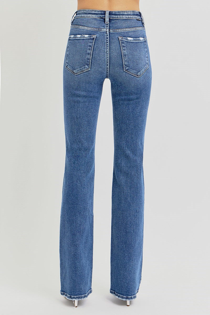 Nikki Tummy Control High Rise Straight-Leg RISEN Jeans