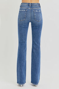 Nikki Tummy Control High Rise Straight-Leg RISEN Jeans