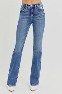 Nikki Tummy Control High Rise Straight-Leg RISEN Jeans