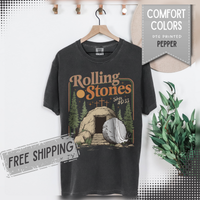Rolling Stones "Since AD 33" Easter Empty Tomb Christian - Comfort Colors | Trendy Men's and Women's T-Shirt. Direct to Garment. Printed & Shipped in the USA. Unisex Sizes.