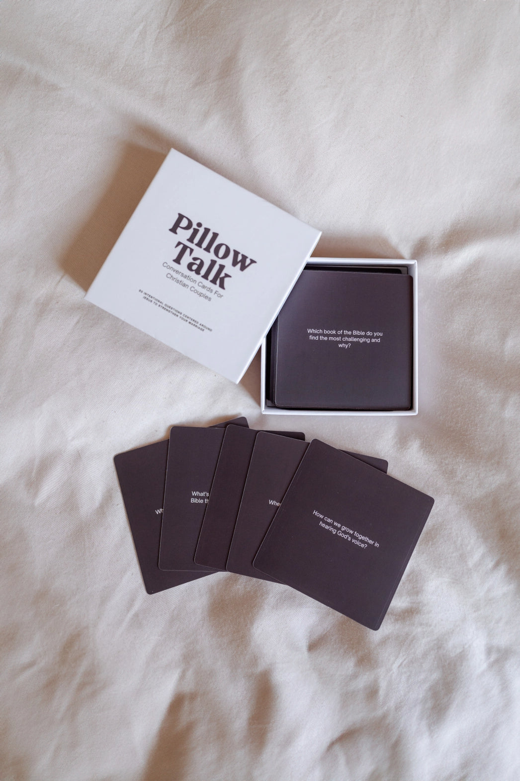Pillow Talk - Conversation Cards for Christian Couples