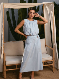 Starfish Bubble Top & Skirt Set (100% Cotton)