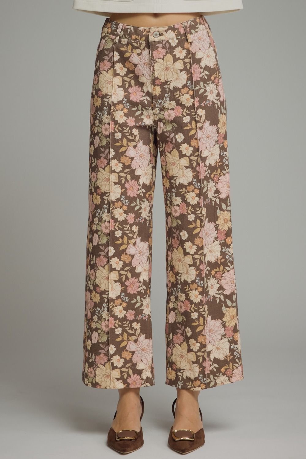 Wildflower Wide Leg Jeans