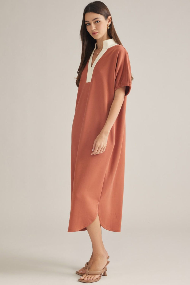 Harvest Moon Midi Dress w/Pockets