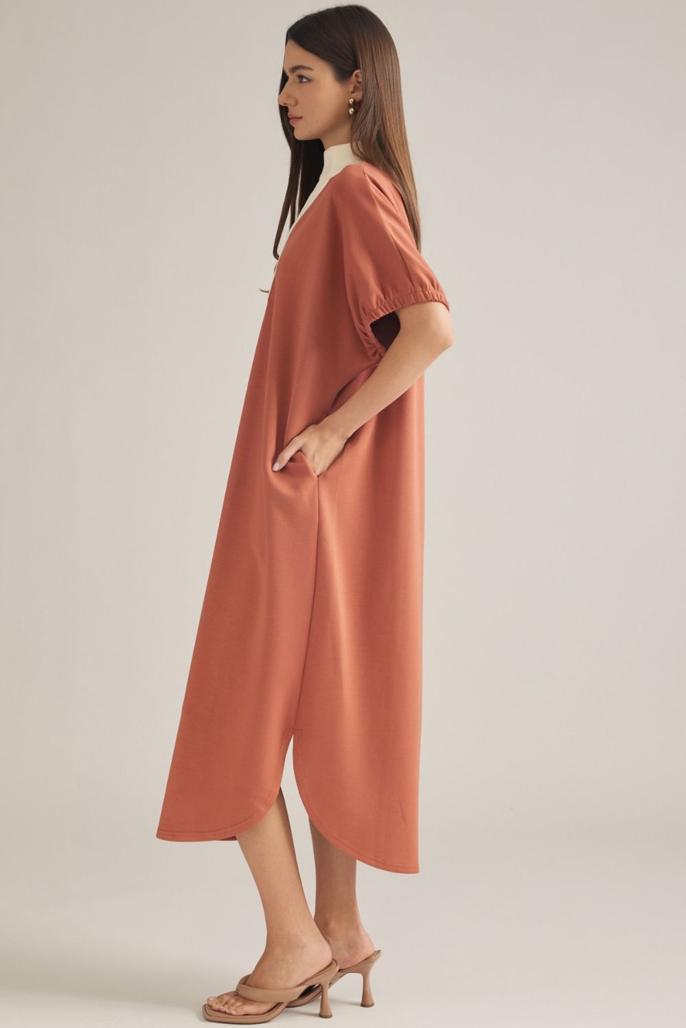 Harvest Moon Midi Dress w/Pockets