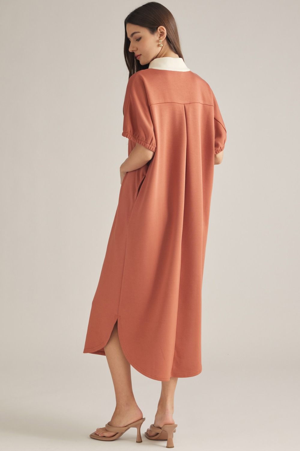 Harvest Moon Midi Dress w/Pockets