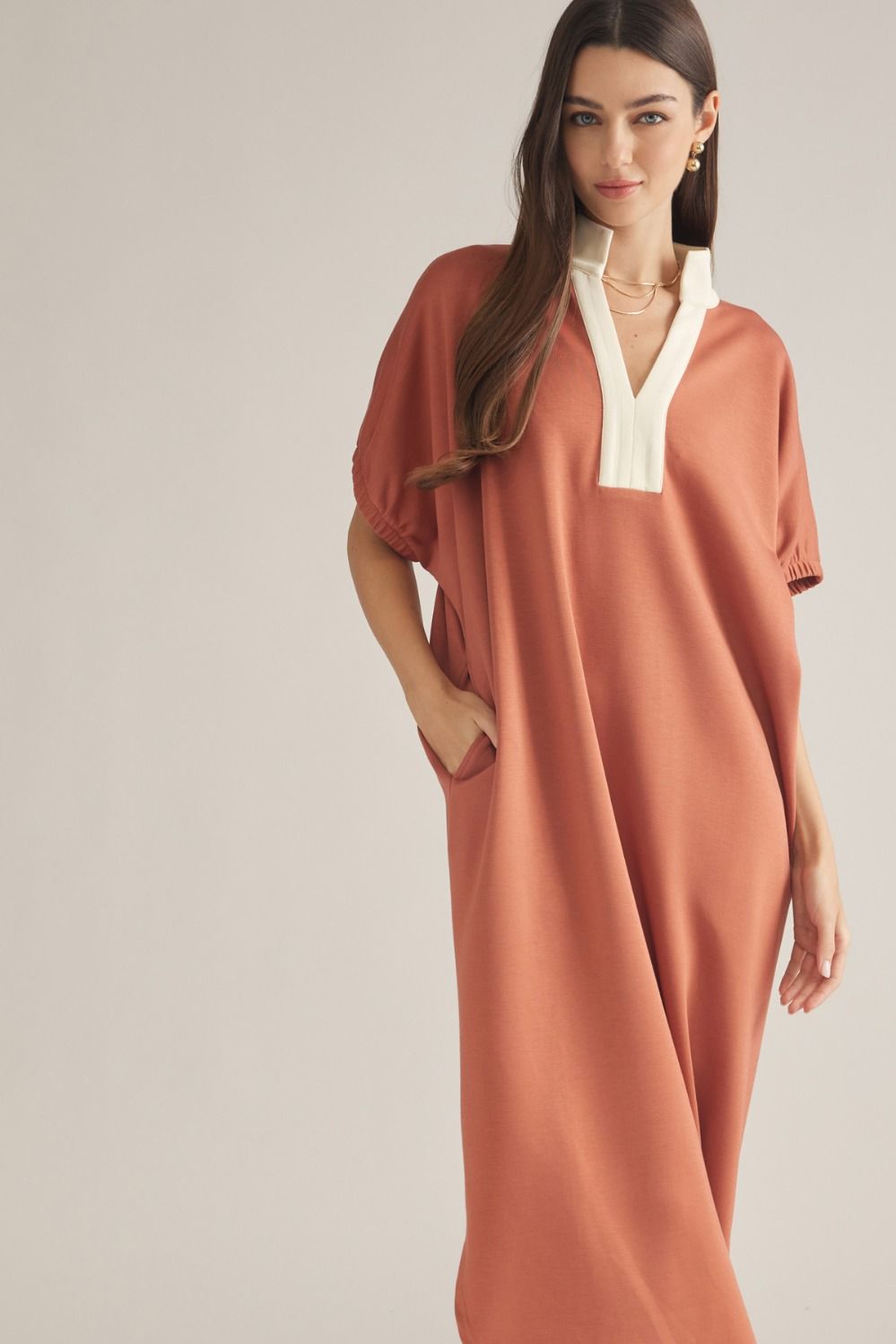 Harvest Moon Midi Dress w/Pockets